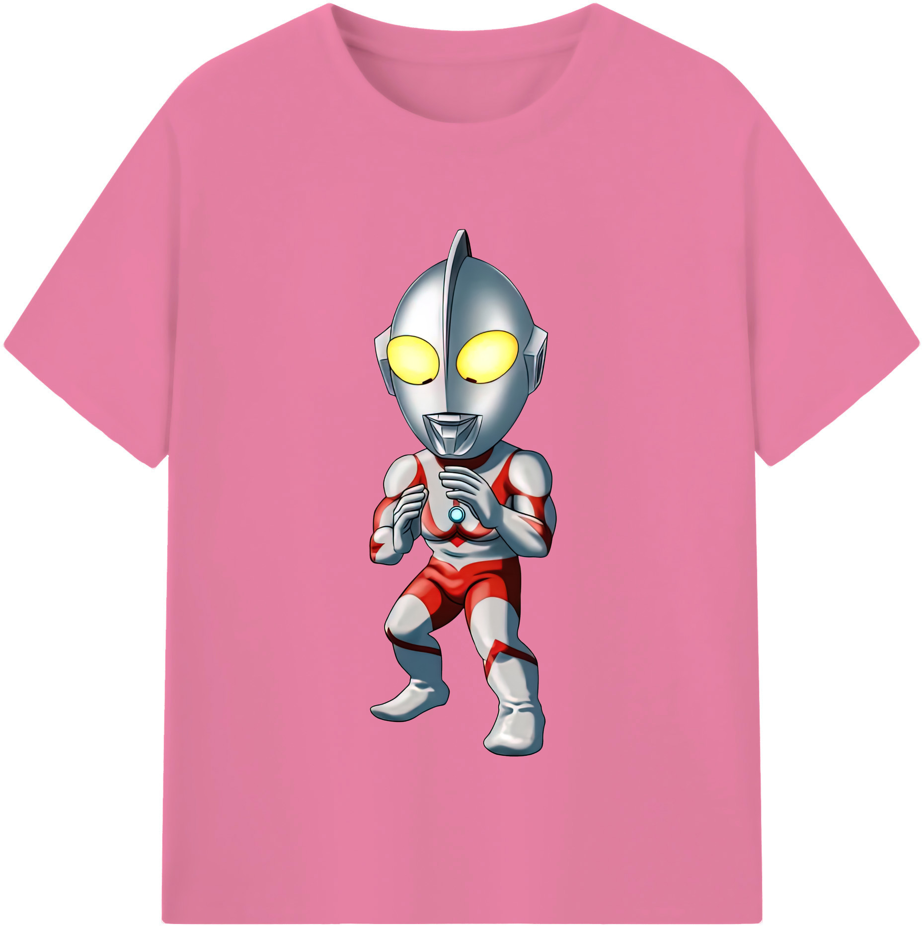 （画像用） ウルトラマン Ultraman 綿100％半袖Tシャツ（フロントプリント）